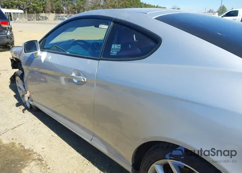 2008 Hyundai Tiburon Gt/Gt Limited/Se z USA, uszkodzony, nr VIN KMHHN66F48U268987